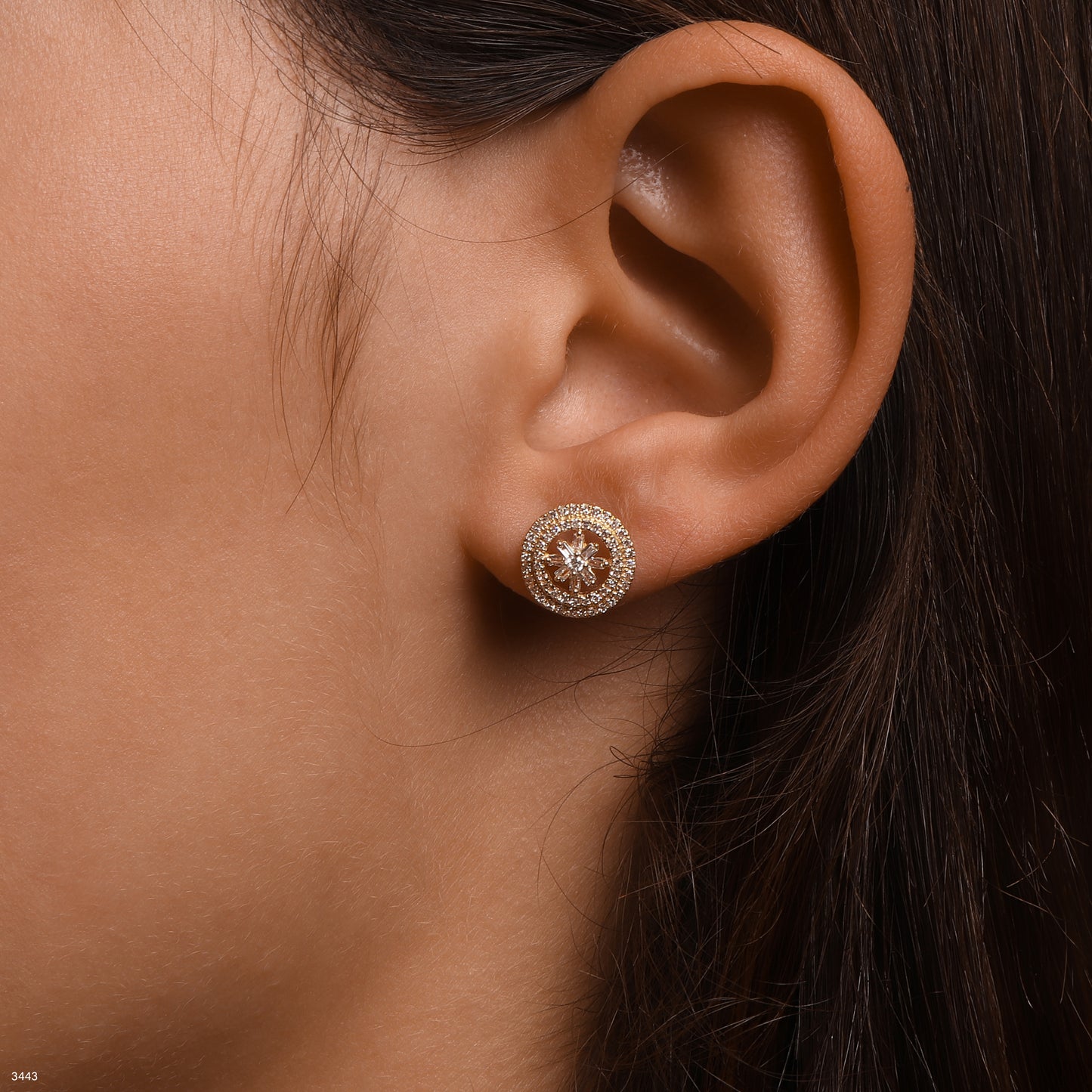 עגיל יהלום 102705