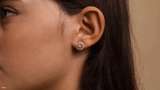 עגיל יהלום 102705