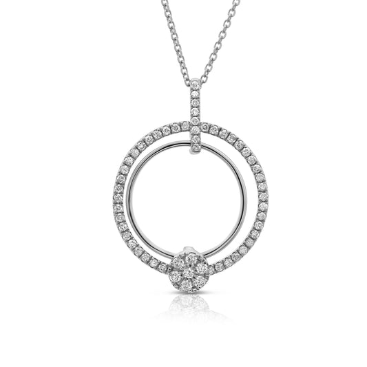 שרשרת יהלומים גיאומטרית 150803