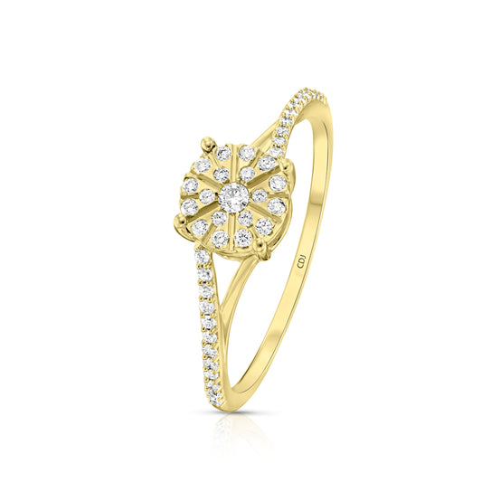 טבעת יהלומים 202777