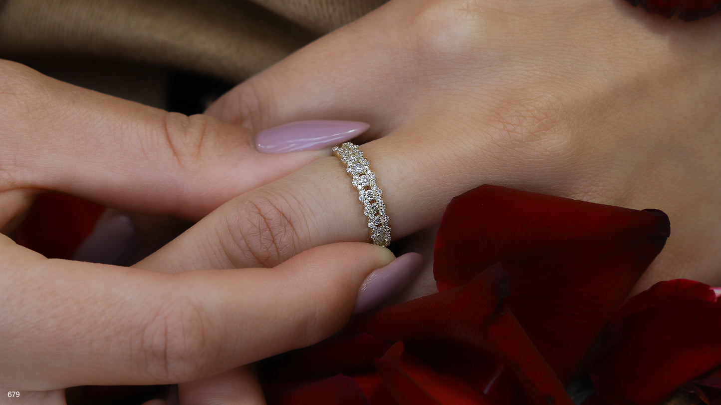 טבעת יהלום 201233 R-RR679