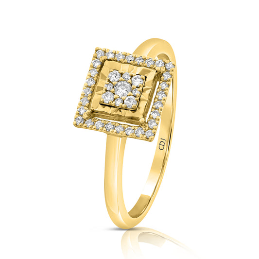 טבעת יהלום 141423