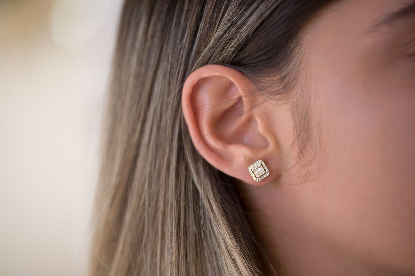 עגיל יהלומים 111911