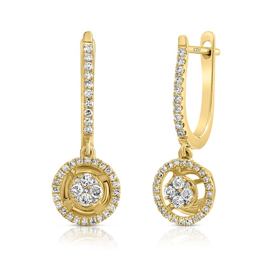 עגיל יהלומים 199009