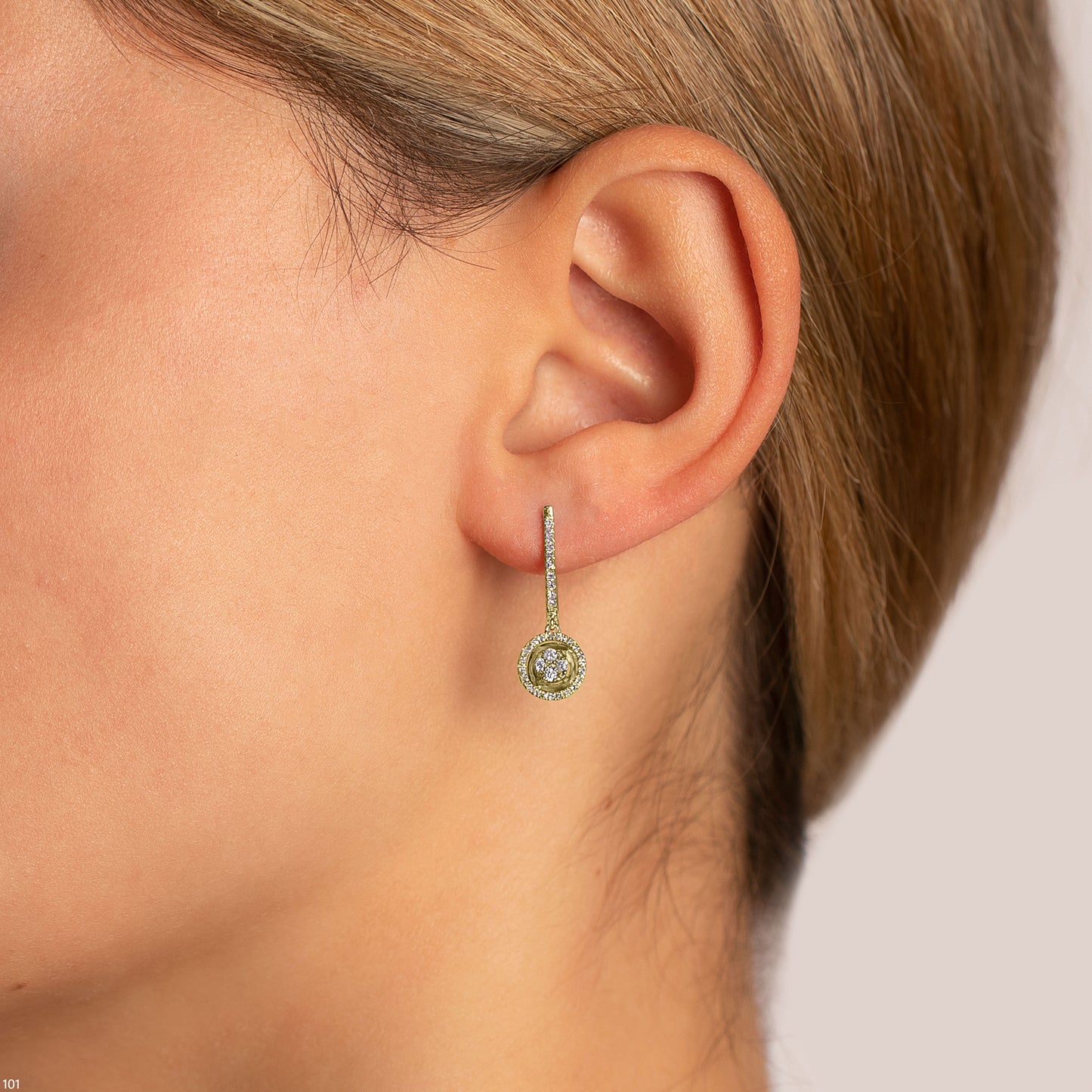 עגיל יהלומים 199009