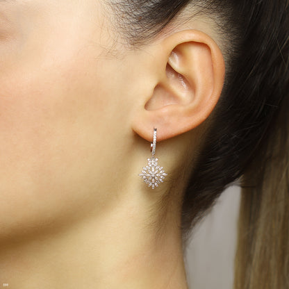 עגילי יהלום 145142