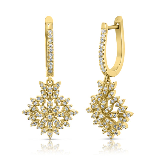 עגילי יהלום 145142