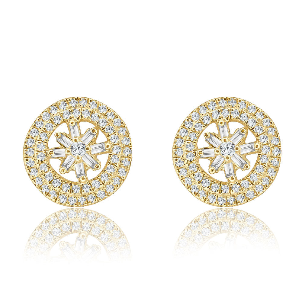 עגיל יהלום 102705