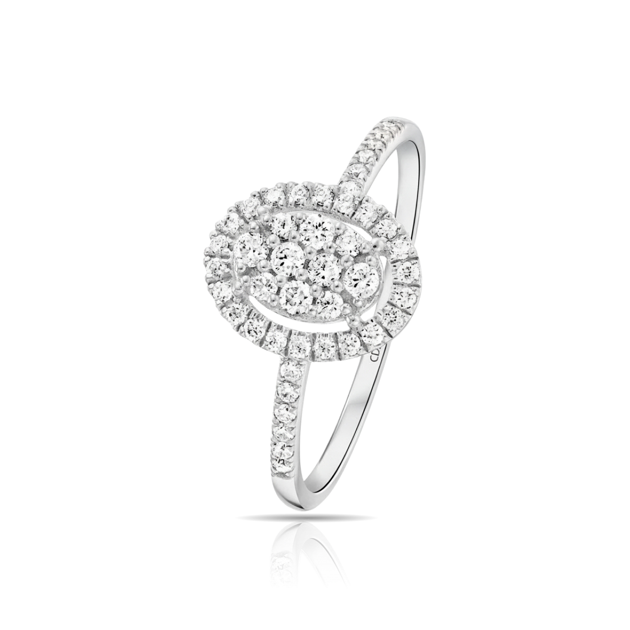 טבעת יהלומים 205087