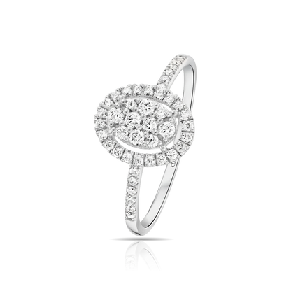 טבעת יהלומים 205087