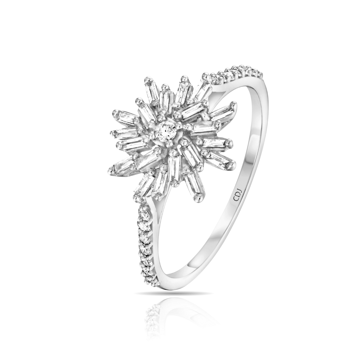 טבעת יהלומים 204558