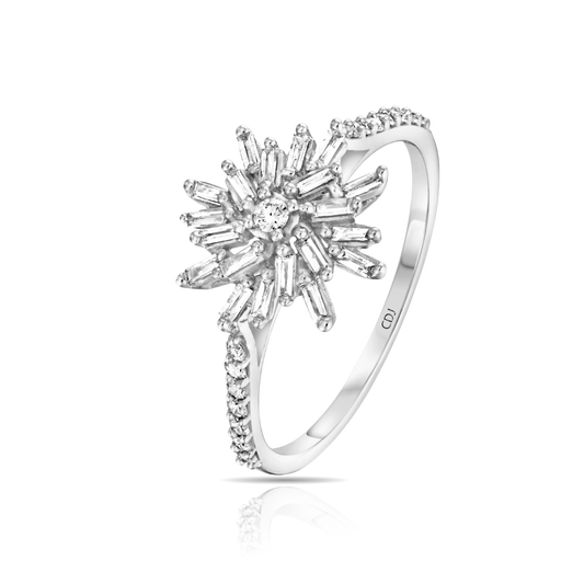 טבעת יהלומים 204558