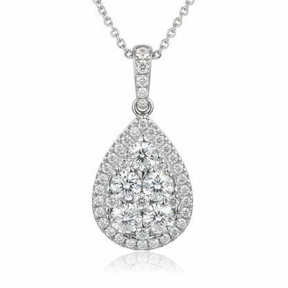 שרשרת עם תליון יהלומים