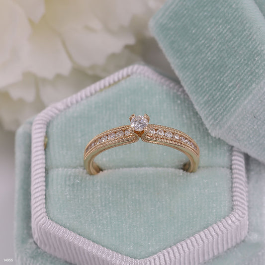 טבעת יהלום 85448