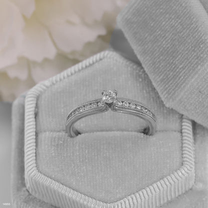 טבעת יהלום 85448