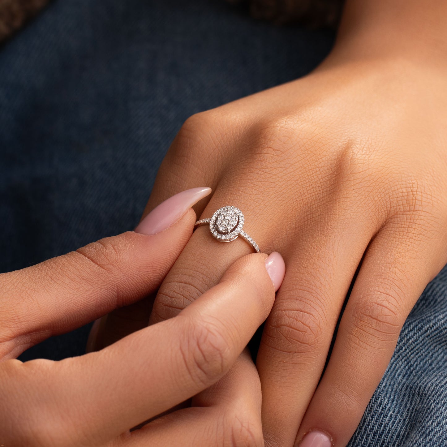 טבעת יהלומים 205087