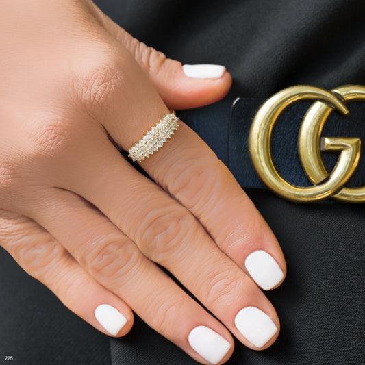 טבעת יהלום מלכותית 192994