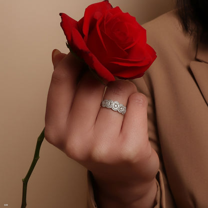 טבעת יהלום 137466