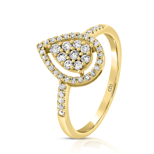 טבעת יהלום 134669