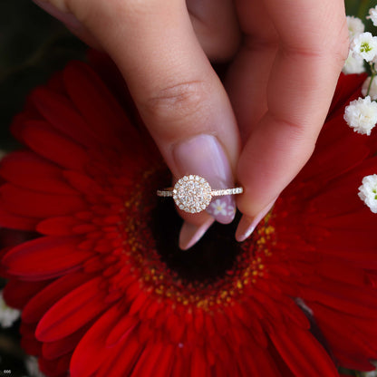 טבעת יהלומים 147628