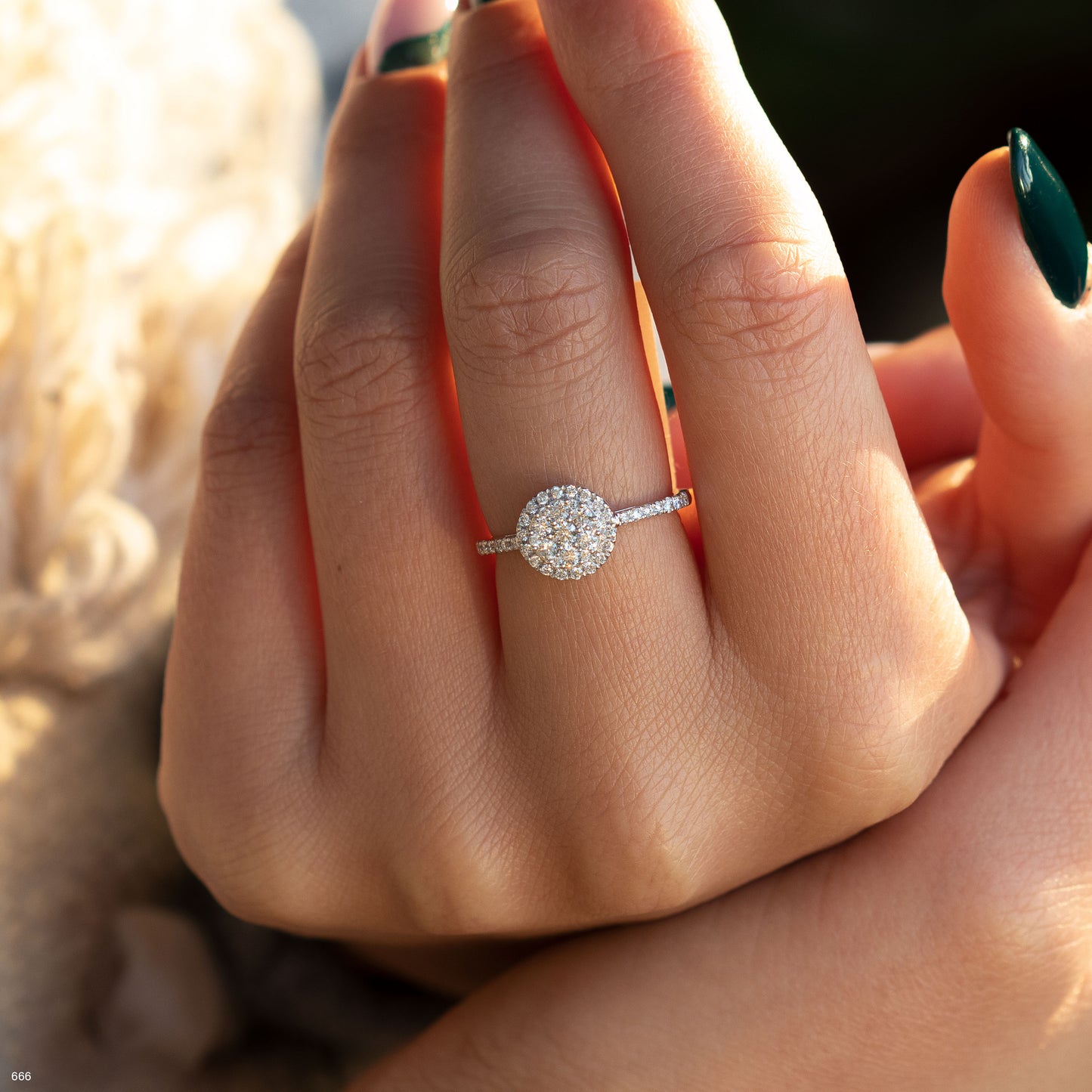 טבעת יהלומים 147628