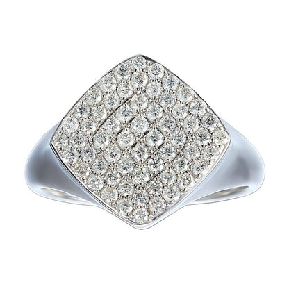 טבעת חותם יהלומים