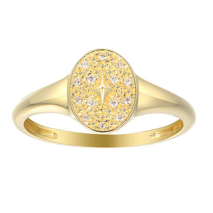 טבעת זהב יוניסקס