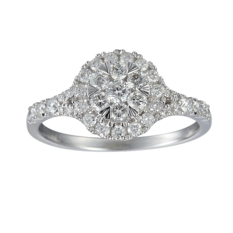 טבעת יהלומים מעוצבת