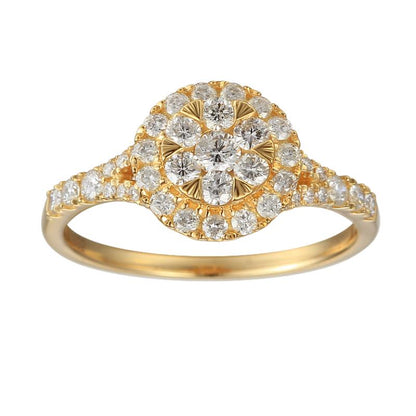 טבעת יהלומים מעוצבת