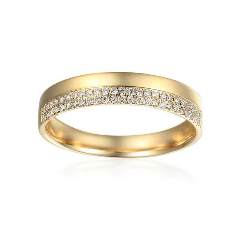 טבעת יהלום זהב מדהימה