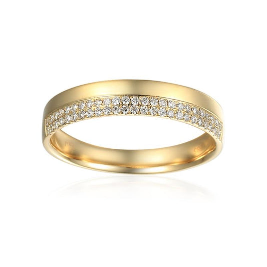 טבעת יהלום זהב מדהימה