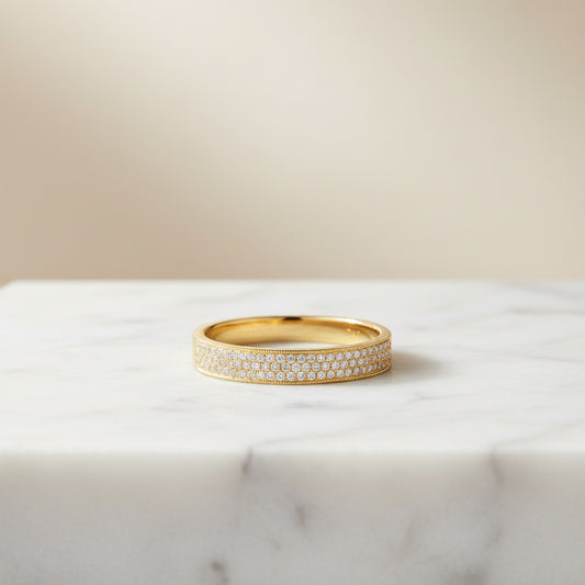 טבעת יהלום 619102