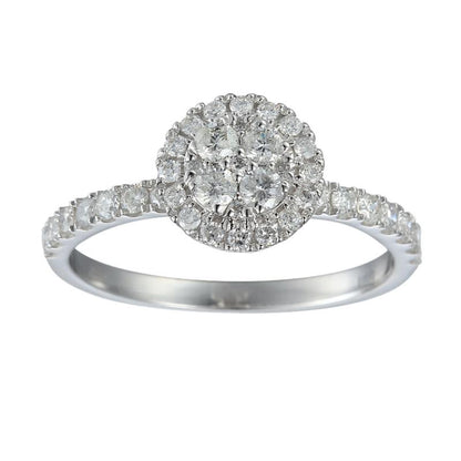 טבעת יהלום עיצוב קלאסי