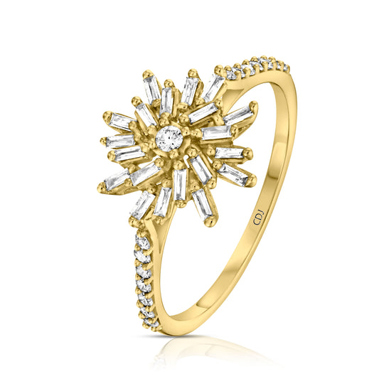 טבעת יהלומים 204558