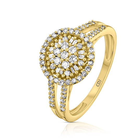 טבעת יהלום 153981