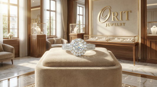 טבעת יהלום 631859